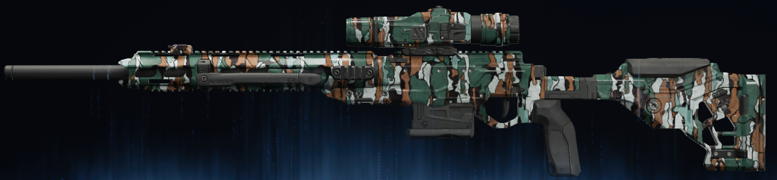 Rendu du camouflage Baumier sur Strider 300